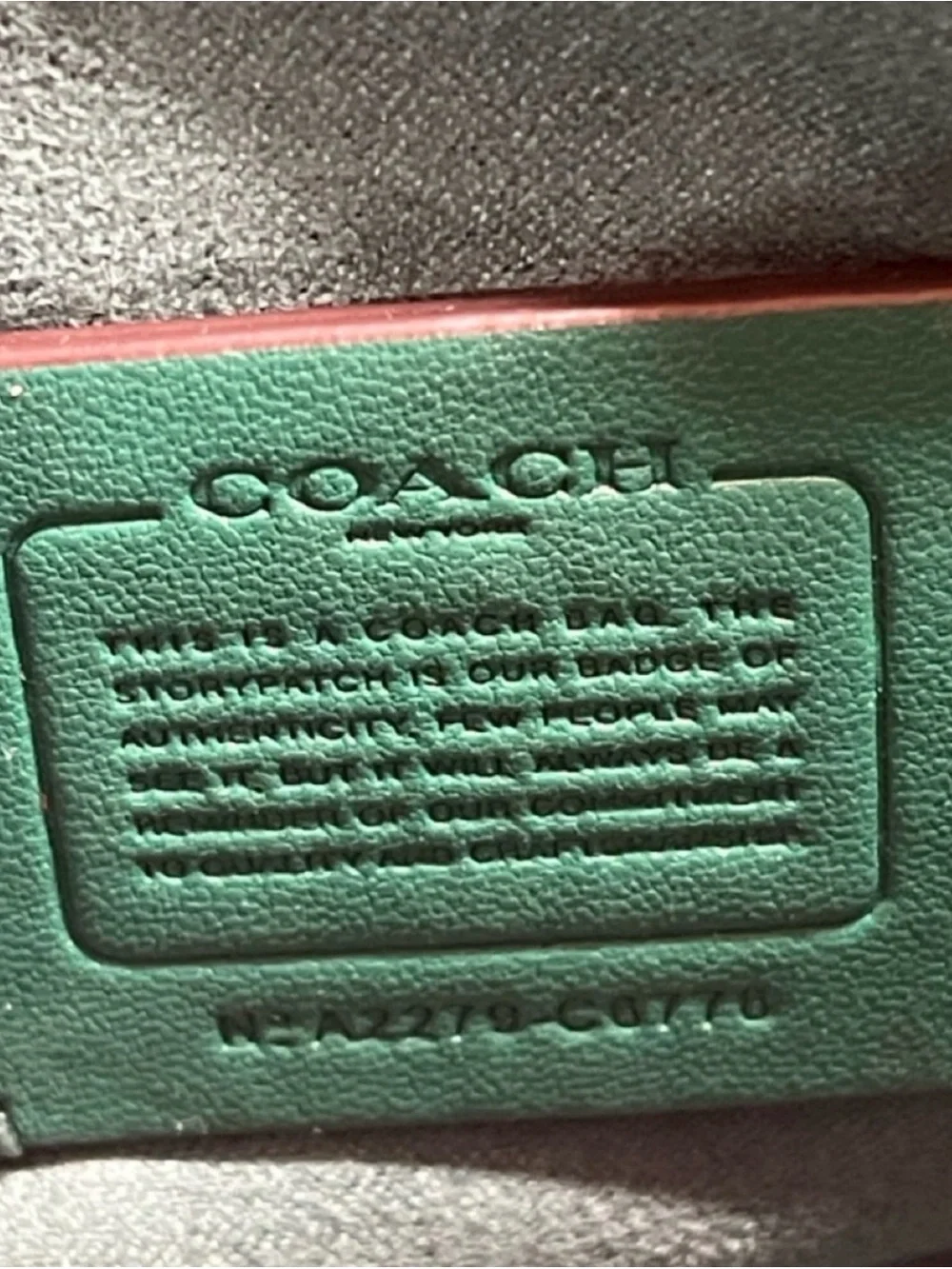 Coach Mini Pepper Crossbody Bag EUC - Picture 11 of 15